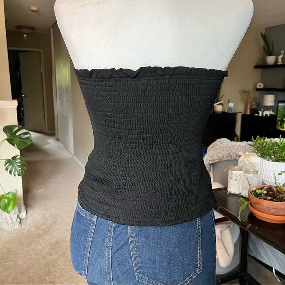 Satin Pull-on Bustier - Picture 4 of 8